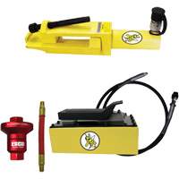 Ensemble de brise-talon pour pneus g&eacute;ants/&eacute;quipement de terrassement Yellow Jackit Distribution Élite MP