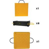 10-Piece CribLok Composite Cribbing System Kit Distribution Élite MP