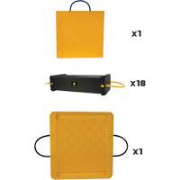 20-Piece CribLok Composite Cribbing System Kit Distribution Élite MP