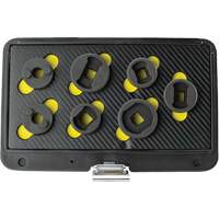 Threaded Leaf Spring Shackle Pin Remover & Installation Master Set, 7 Pieces, 1/2" Drive Size Distribution Élite MP