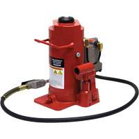 Cric-bouteille hydraulique de hauteur standard, 20 tonne(s), Air comprim&eacute;/hydraulique, 20-1/2" Hauteur &eacute;lev&eacute;e Distribution Élite MP