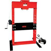 Air/Hydraulic Pump Operated Shop Press, 50 tons Capacity Distribution Élite MP