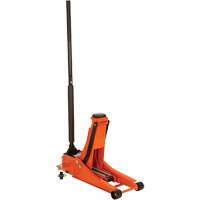 Cric de service &agrave; profil bas avec chandelles de s&eacute;curit&eacute;, 3 tonne(s) Capacit&eacute;, 2-19/20" Abaiss&eacute;e, 19-9/10" &eacute;lev&eacute;e, Hydraulique &agrave; main Distribution Élite MP