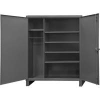 Vestiaire tr&egrave;s robuste, Acier, 60" la x 24" p x 78" h, Gris Distribution Élite MP