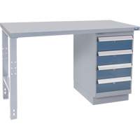 Industrial Duty Workbench, 36" W x 72" D x 34" H, 1000 lbs. Capacity Distribution Élite MP