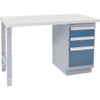 Industrial Duty Workbench, 30" W x 72" D x 34" H, 1000 lbs. Capacity Distribution Élite MP