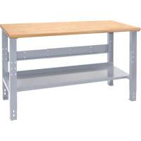 Industrial-Duty Workbench, 1000 lbs Cap., 72" W x 30" D, 34" H Distribution Élite MP