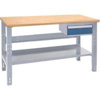 Industrial-Duty Workbench, 1000 lbs Cap., 72" W x 30" D, 34" H Distribution Élite MP