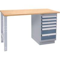 Industrial-Duty Workbench, 1000 lbs Cap., 72" W x 36" D, 34" H Distribution Élite MP