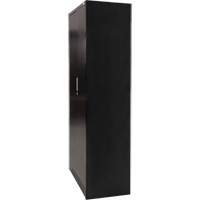 Hi-Boy Storage Cabinet, Steel, 4 Shelves, 72" H x 36" W x 18" D, Black Distribution Élite MP