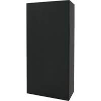 Armoire de rangement combin&eacute;e, 36" la x 18" p x 72" h, Noir Distribution Élite MP