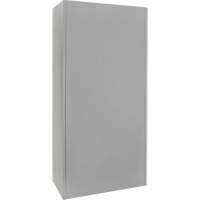 Armoire garde-robe, Acier, 36" la x 18" p x 72" h, Gris Distribution Élite MP