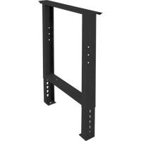 Pattes d'&eacute;tabli pour service industriel, Acier, 24" p x 34" h, Simple Distribution Élite MP