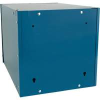 Stackable Cube Locker, 12" x 18" x 12", Steel, Blue, Knocked Down Distribution Élite MP