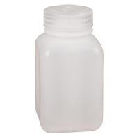 Bouteilles peu encombrantes &agrave; prise facile, Carr&eacute;e, 8 oz, Plastique Distribution Élite MP