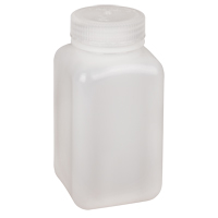 Bouteilles peu encombrantes &agrave; prise facile, Carr&eacute;e, 16 oz, Plastique Distribution Élite MP
