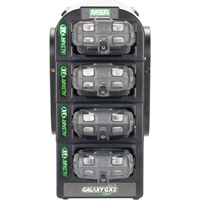 Chargeur &agrave; appareils multiples Galaxy GX2 pour Altair 5X, Compatible avec D&eacute;tecteur de gaz de la famille MSA Altair Distribution Élite MP
