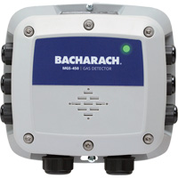 MGS-450 O2 Gas Detector, Light & Sound Alert Distribution Élite MP