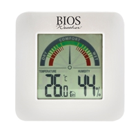 Hygrom&egrave;tres int&eacute;rieurs avec indicateur de confort BIOS, Contact, Num&eacute;rique, -58-158°F (-50-70°C) Distribution Élite MP