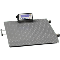 KWS CY-60 Platform Scale, 132 lbs. / 60 kg Capacity, 18" L x 18" W Distribution Élite MP