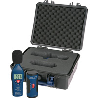 Sound Level Meter and Calibrator Kit, 30 - 130 dB Measuring Range Distribution Élite MP