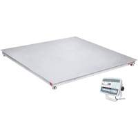 DEFENDER 5000 Washdown Floor Scale, 2500 lbs. Capacity, 48" W x 48" L Distribution Élite MP
