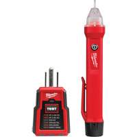Voltage Detector & GFCI Receptacle Tester Kit, 50 V - 1000 V, Display & Sound Alert Distribution Élite MP
