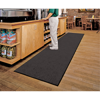 ColorStar Matting, Wiper, 4' x 6' x 3/8", Charcoal Distribution Élite MP