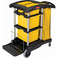 Microfibre Janitor Carts Distribution Élite MP