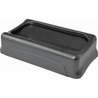 Contenants Slim Jim a/canaux de ventilation, Couvercle &agrave; battant, Plastique, Convient aux contenants 20-1/2" x 11-2/5" Distribution Élite MP