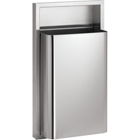 Poubelles, Acier inoxydable, 12 gal. US Distribution Élite MP