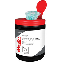 Lingettes nettoyantes &agrave; double action Wypall, 50 lingettes, 12" x 10-1/2" Distribution Élite MP
