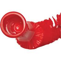 Brosse recourb&eacute;e, Soies Moyen/Ferme, Longueur de 15-1/2", Rouge Distribution Élite MP