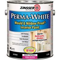 Peinture int&eacute;rieure Mold & Mildew-Proof Perma-White, 3,78 L, Gallon, Blanc Distribution Élite MP