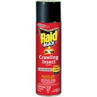 Raid&reg; Max&reg; Crawling Insect Bug Killer, 500 g, Aerosol Can, Solvent Base Distribution Élite MP