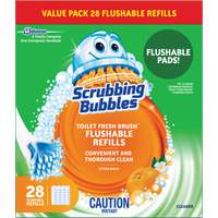Recharge de tampons pour la brosse pour cuvettes Scrubbing Bubbles Fresh Brush, Recharge Distribution Élite MP
