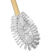 Brosse &agrave; cuvettes HD &agrave; broche torsad&eacute;e, 20" l, Soies Polypropyl&egrave;ne, Jaune Distribution Élite MP