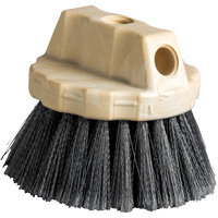 Brosse pour fen&ecirc;tres &agrave; soies fleur&eacute;es, 5" l, Soies Polypropyl&egrave;ne, Gris Distribution Élite MP