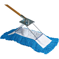 Dust Mop with Frame & Handle, Slip On Style, Yarn, 36" L x 5" W Distribution Élite MP