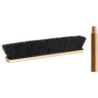 Balai-brosse avec manche, 18", Moyen, Soies Tampico Distribution Élite MP