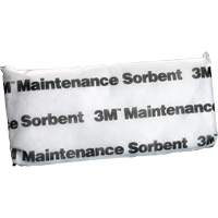 Tampon absorbant de maintenance, Huile seulement, 15" lo x 7" la, 12,6 gal absorption/pqt Distribution Élite MP