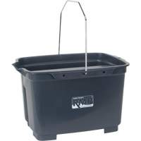Seau double, Capacit&eacute; de 4,75 gal. US (19 pintes), Gris Distribution Élite MP