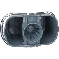 Seau et essoreuse pour vadrouille, Passoire, 3,75 gal. US (15 pintes), Gris Distribution Élite MP