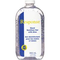 Gel d&eacute;sinfectant pour les mains &agrave; l'alo&egrave;s Response, 950 ml, Recharge, 70 % alcool Distribution Élite MP