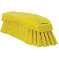 Grande brosse &agrave; main oblique, Soies Ferme, Longueur de 8", Jaune Distribution Élite MP