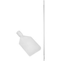 Grattoir &agrave; palette avec manche, Blanc, 4-1/3" la x 59" lo Distribution Élite MP