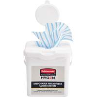 Seau de chargement pour chiffons microfibres, Blanc Distribution Élite MP