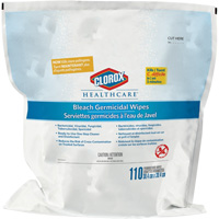 Healthcare&reg; Disinfecting Bleach Wipes Refill, 110 Count Distribution Élite MP