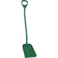 Ergonomic Small Blade Shovel, 50" Length, Plastic, Green Distribution Élite MP
