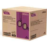 Serviettes de table &agrave; plis 1/8 Pro Select, 2 pli, 15" x 16" Distribution Élite MP